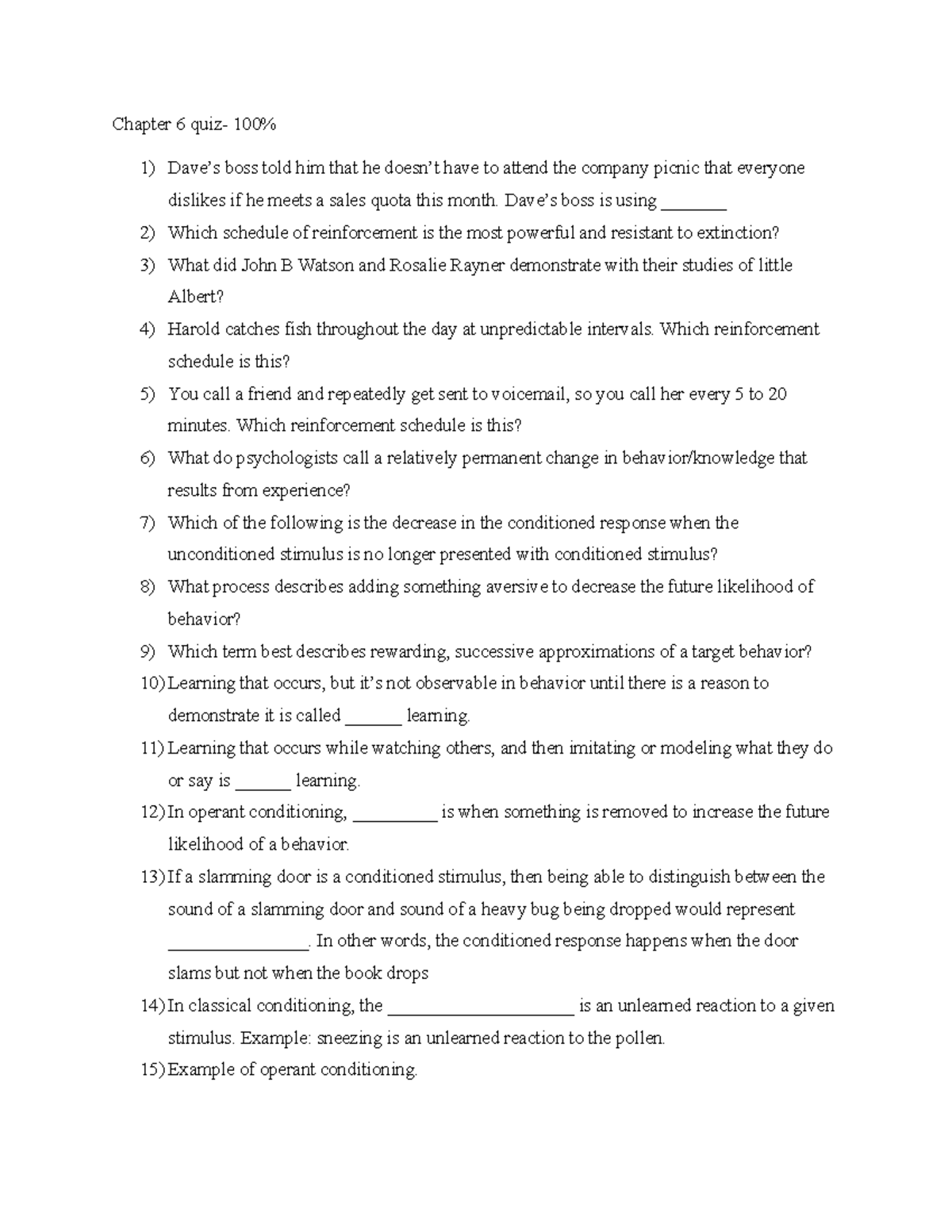 tariq depends on cigarettes Chapter 4 Quiz: Sleep and Consciousness Insights