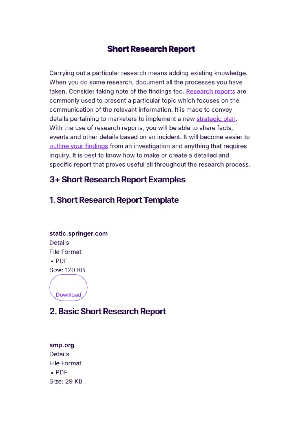 File 1734688270735 - REPORT ON SHORT REASEARCH - Short Research Report ...