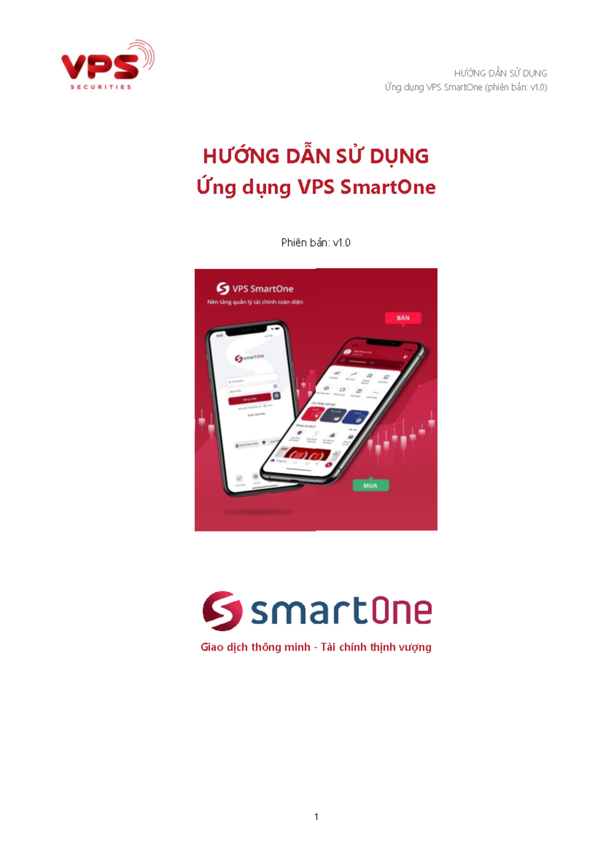 HDSD HDSD VPS Smart One App v1.0: Hướng Dẫn Chi Tiết Sử Dụng - Studocu