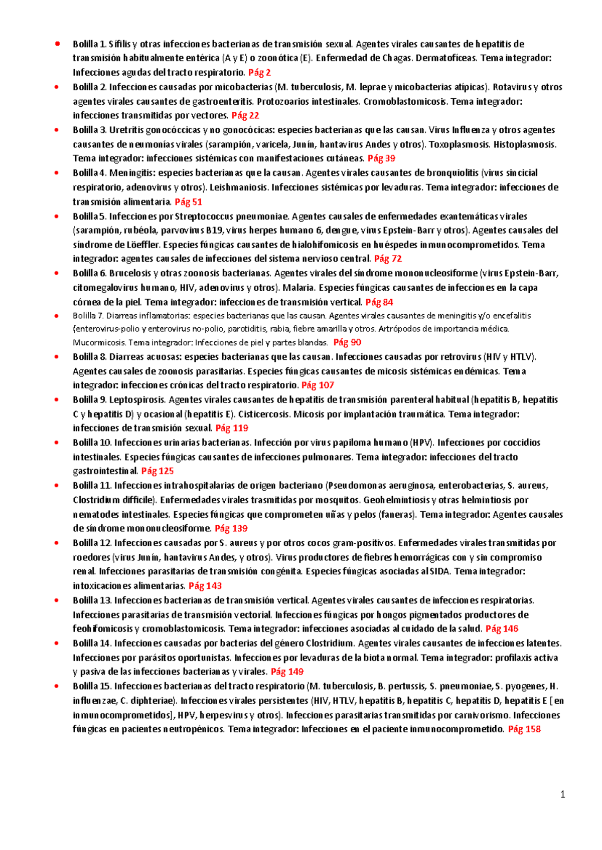 Resumen Micro II - Bolillero Completo: Infecciones Bacterianas y ...