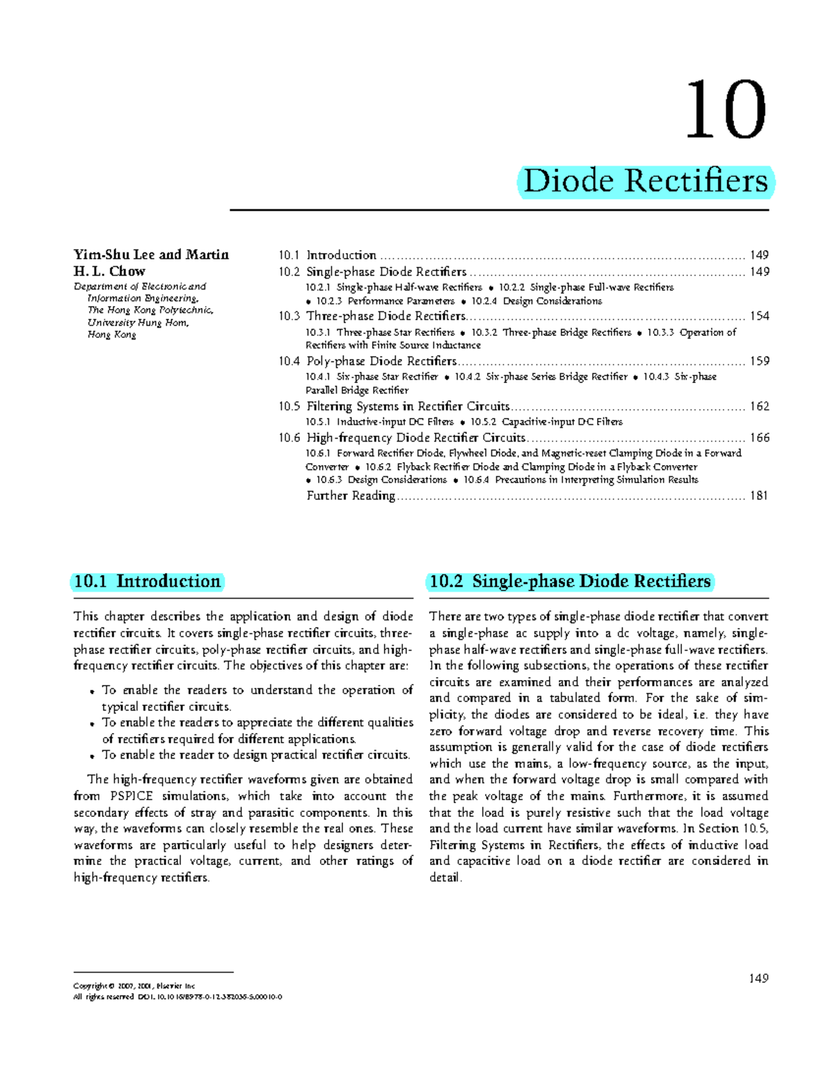 **EE101: Diode Rectifiers - Overview on Design & Applications** - Studocu
