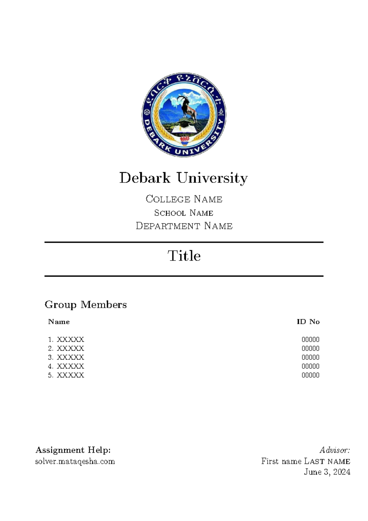 DKU cover template - information storage and retrival - Debark ...