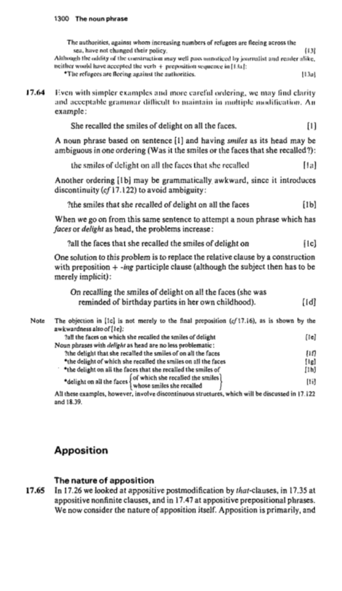 1300 Apposition: Understanding Noun Phrases and Their Structures - Studocu