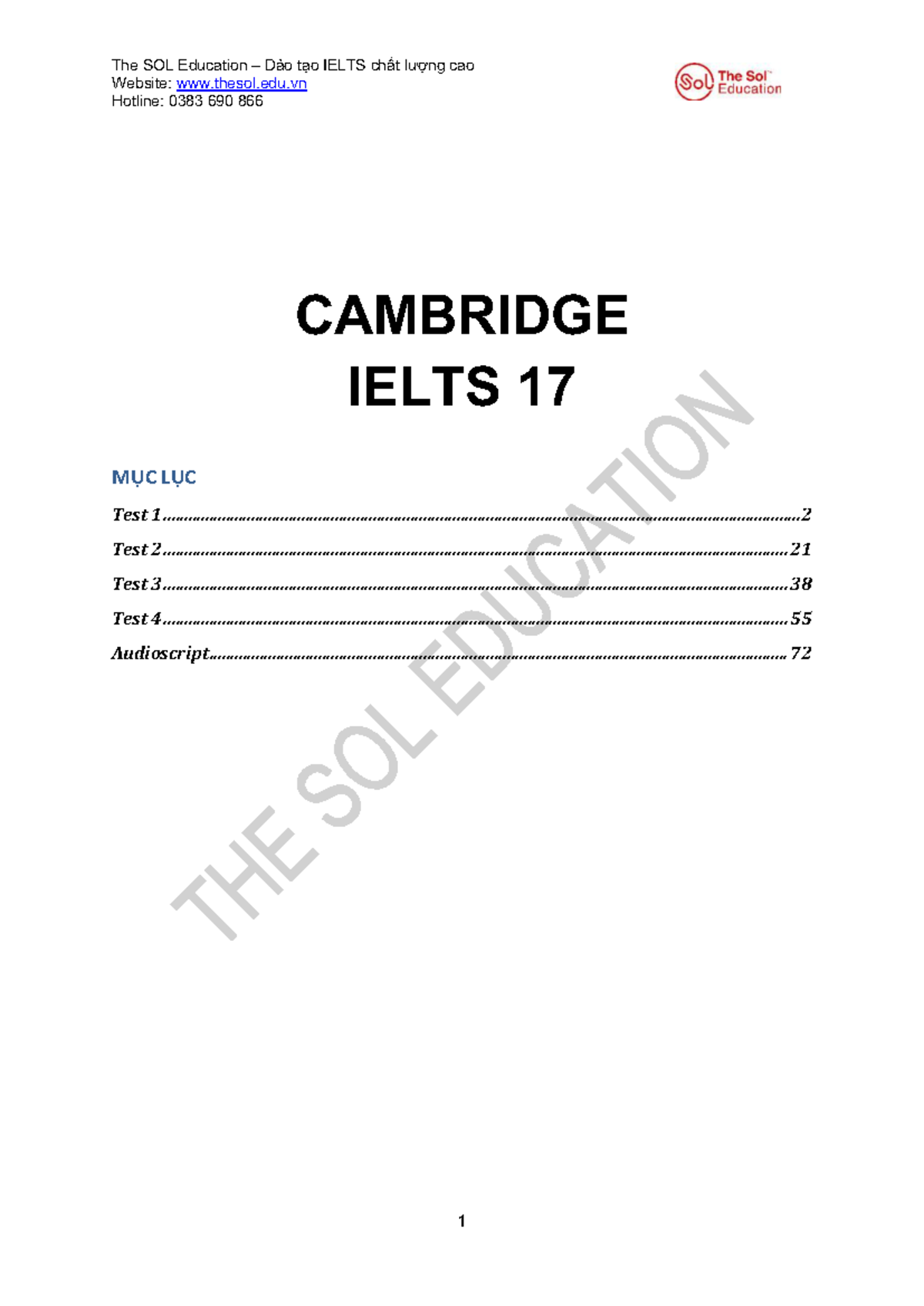 Cambridge IELTS 17: Listening & Reading Practice Tests and Answers ...