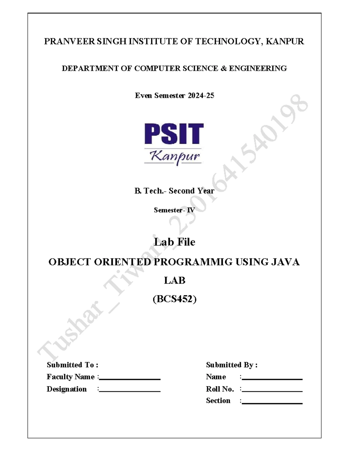 Java Lab File (3): Java Programs for Console Output & Inheritance - Studocu