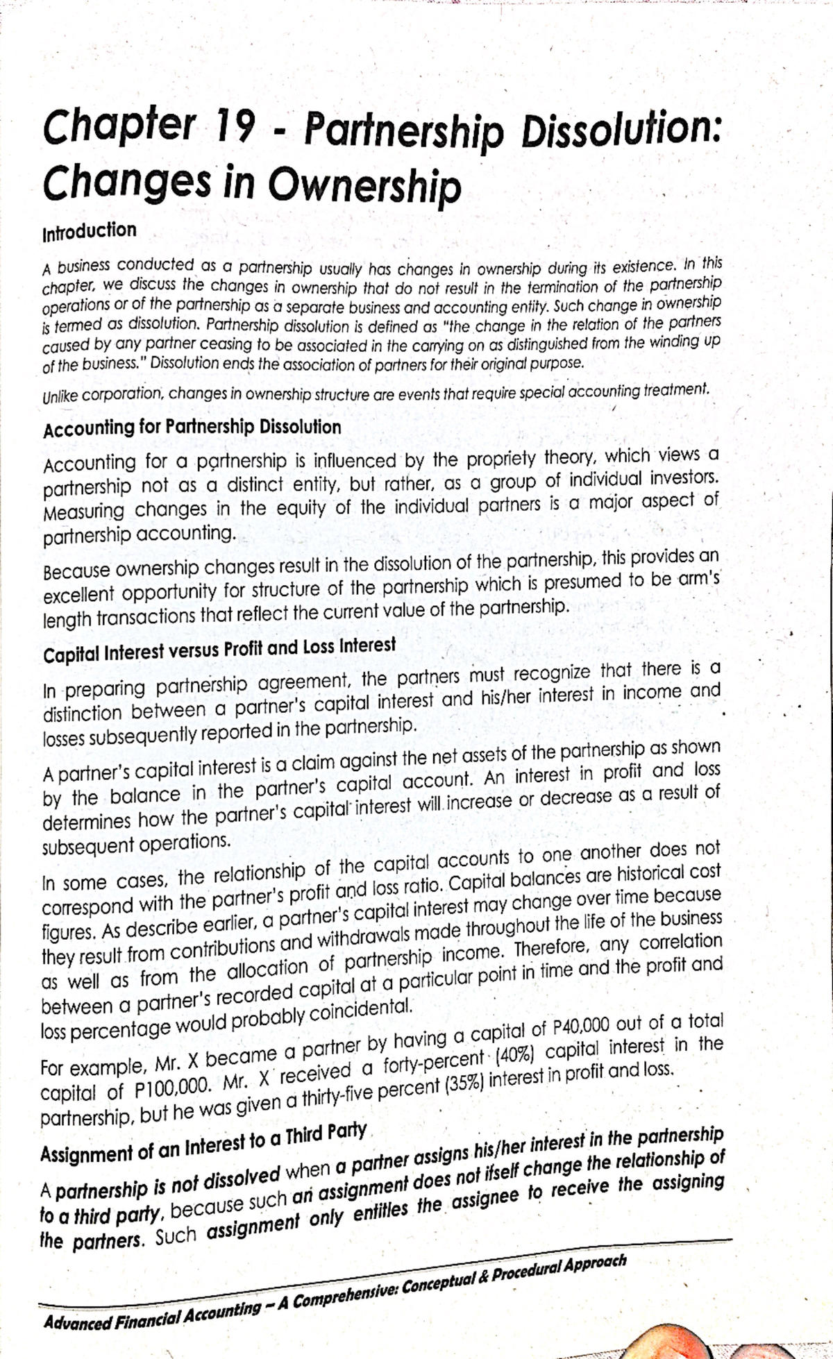 Advanced Financial Accounting Chapter 19 - BS Accountancy - Studocu