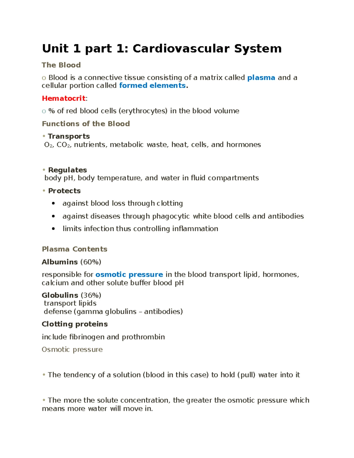 ANAT 1053 Test 2 - The Nervous System Part 2, The Respiratory System ...