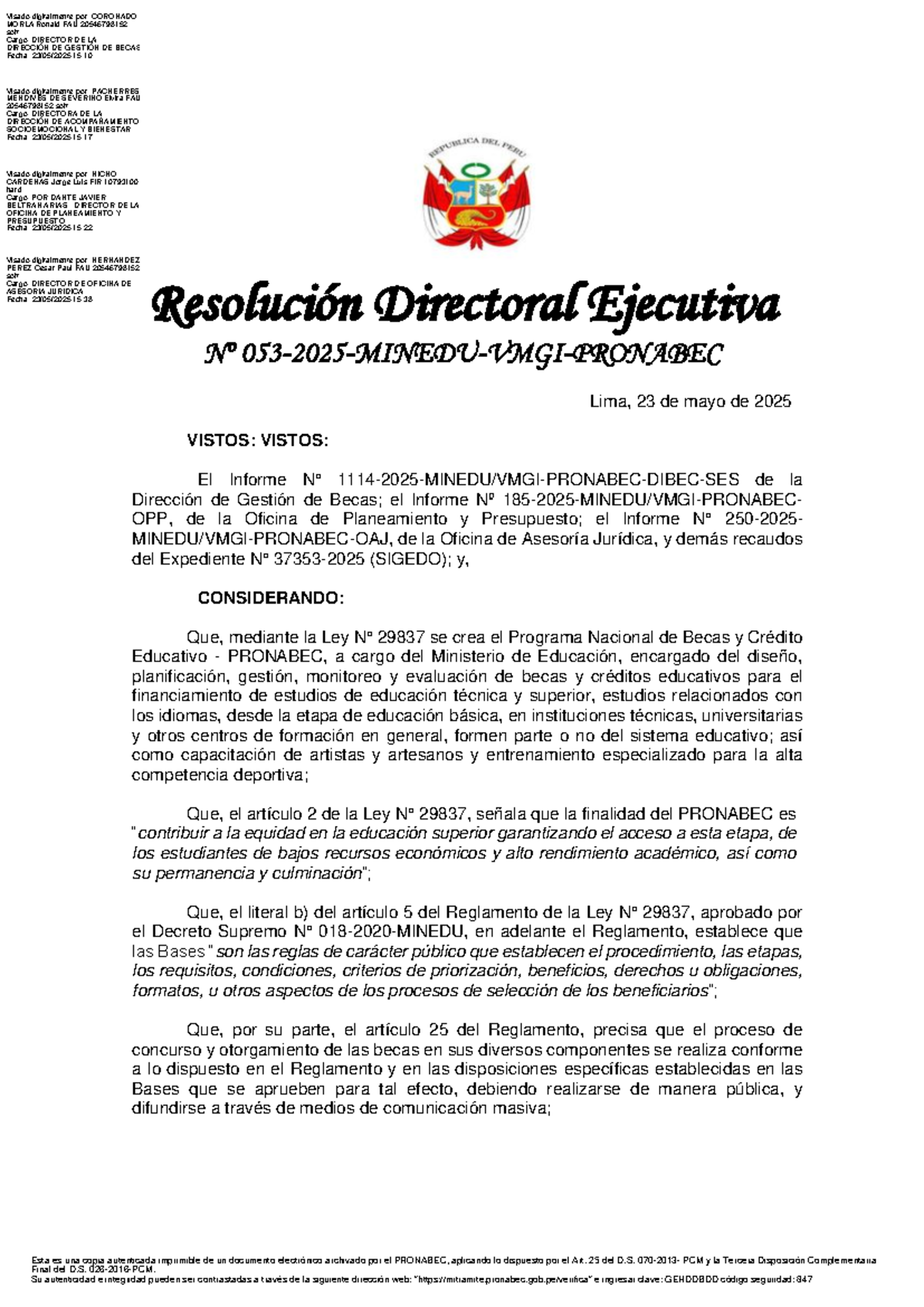 Bases del Concurso Beca de Excelencia Académica para Hijos de Docentes ...