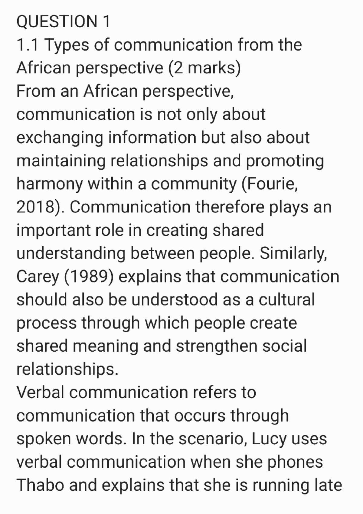 COM1511 Assignment: Communication Types & Cultural Influences - Studocu