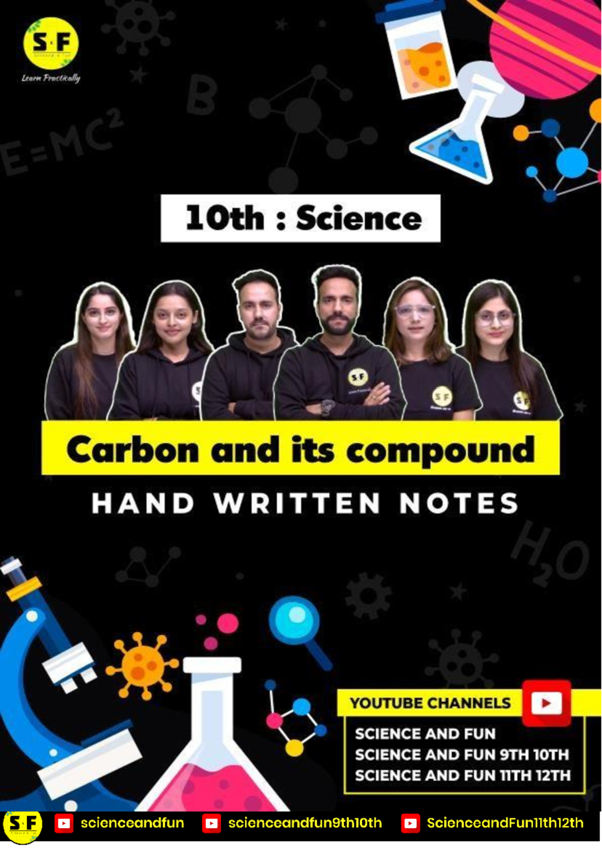 Class 10th Science: Carbon and Its Compounds - Handwritten Notes - Studocu