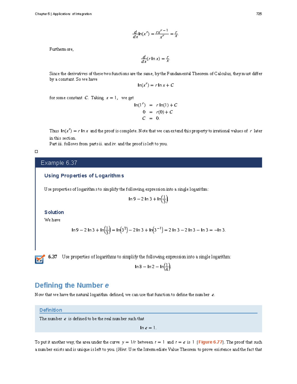 Chapter 6: Applications of Integration - Calculus Volume 1 (Part 367 ...