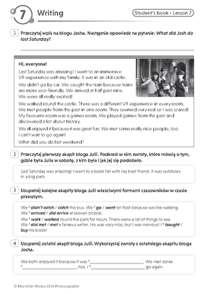 Reduced relative Clauses consolidation worksheet - © photocopiables ...
