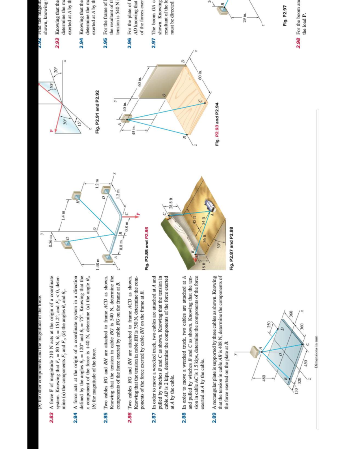 Physics 202: Force Components and Magnitude Analysis - Studocu