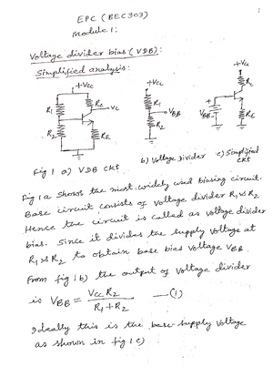 Module 3 Notes - sem ECE EPC Notes 3 summing amplifier circuits The ...