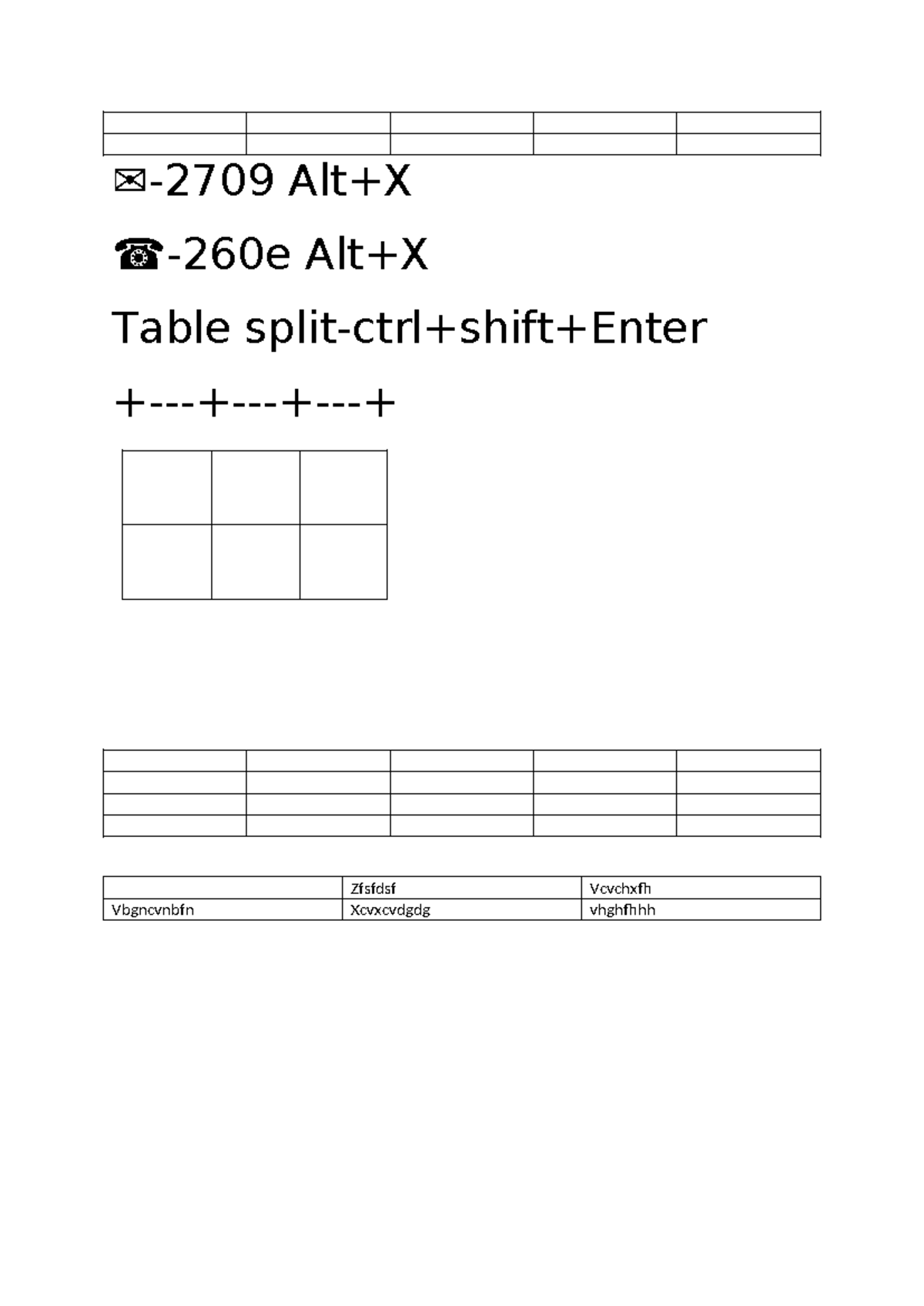 Important keys in Microsoft Word - Textile technology - 1-2709 Alt+X ...