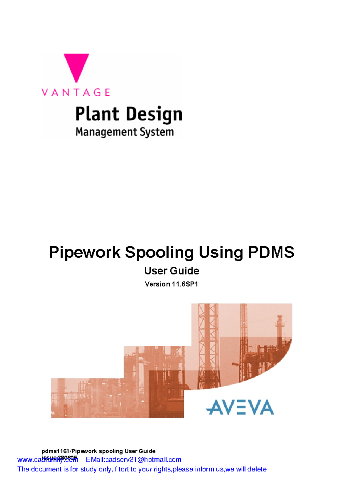 93664493 PDMS Pipework Spooling User Guide: Version 11 Overview - Studocu