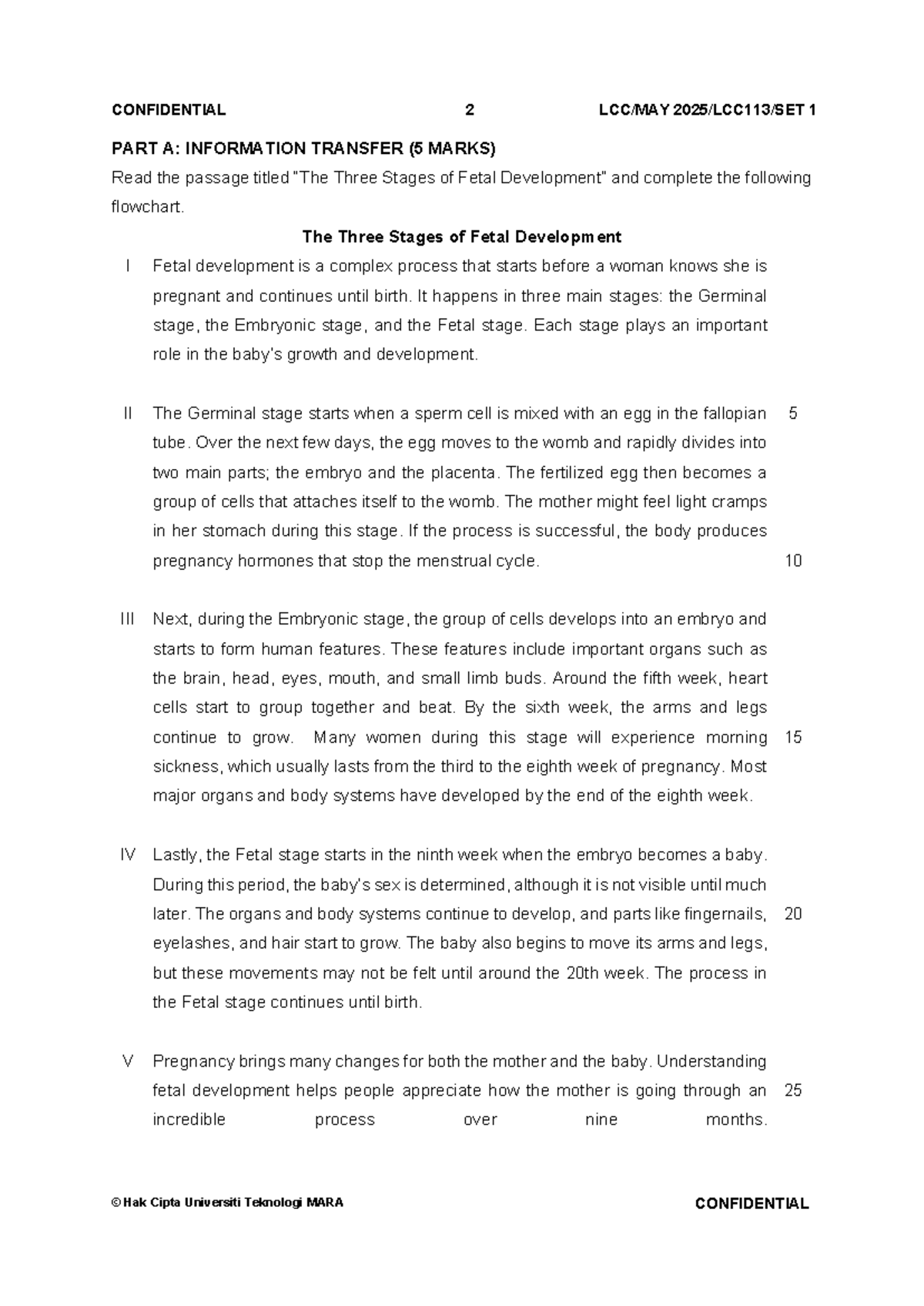 Open 20252 Reading Set 1: Fetal Development and FOMO Insights - Studocu