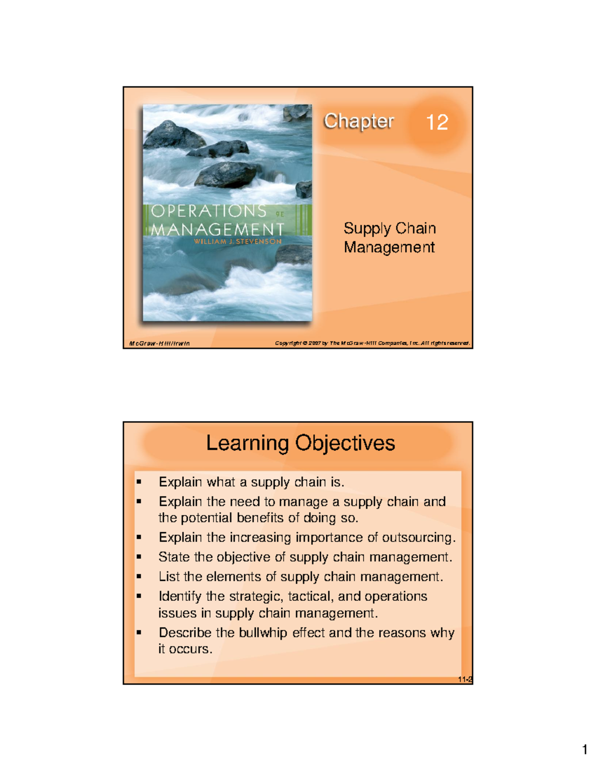 Chuong 12 SCM: Understanding Supply Chain Management Principles - Studocu