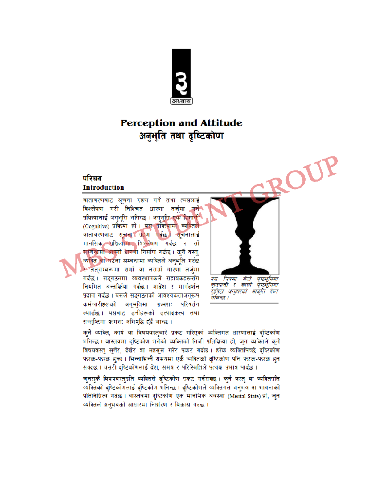 OB Chapter 3: Perception and Attitude in Organizations (MBS 1034) - Studocu