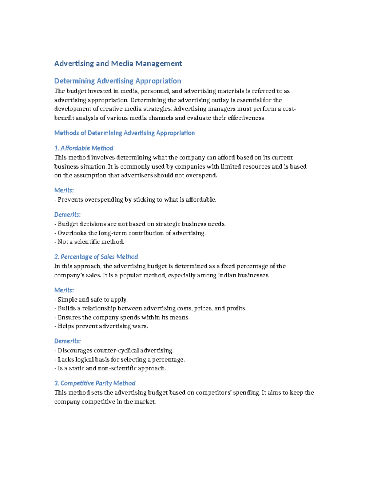 Advertising and Media Management: Understanding Advertising ...
