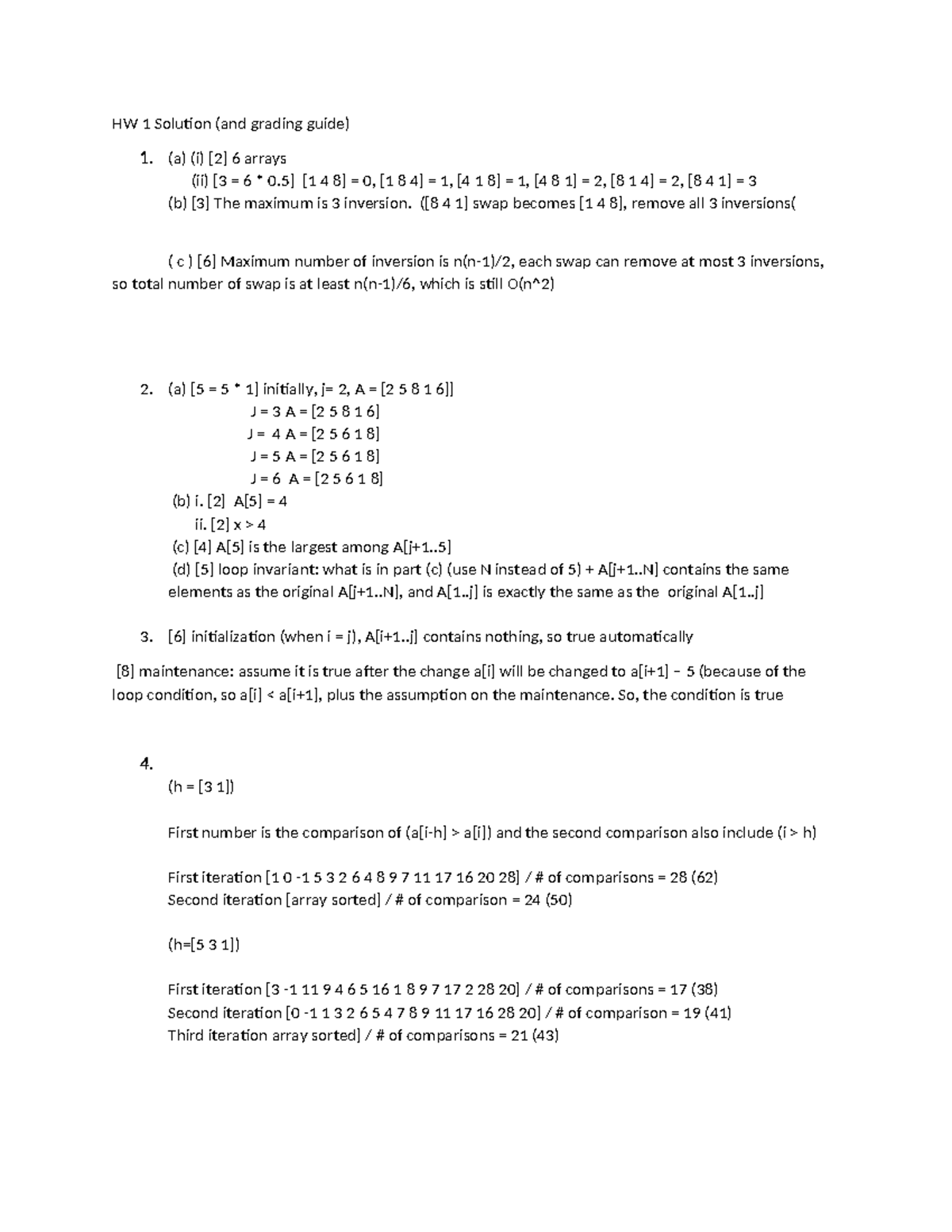 HW1 Sol - Answers to Chapter 1 - HW 1 Solution (and grading guide) 1 ...