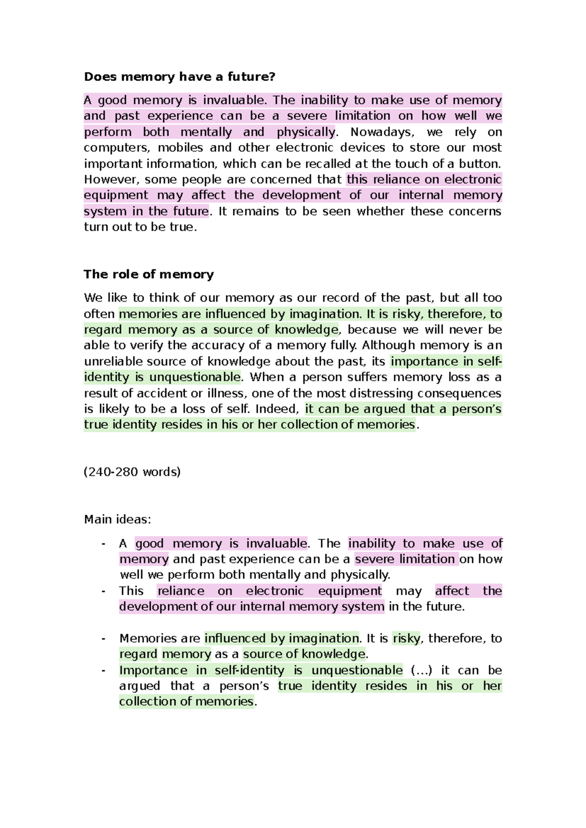 The Future of Memory: Impacts of Technology on Identity and Knowledge ...