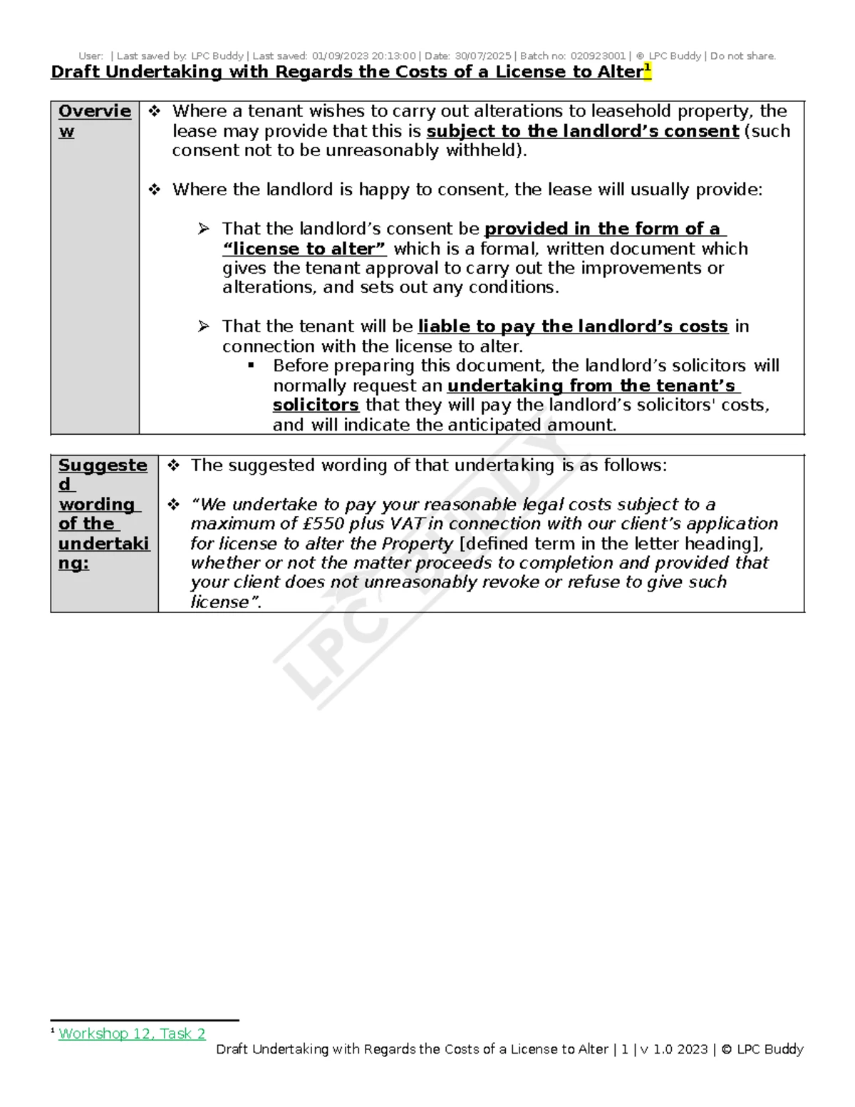 LPC Civil Litigation Costs Overview & Assessment Notes - Studocu