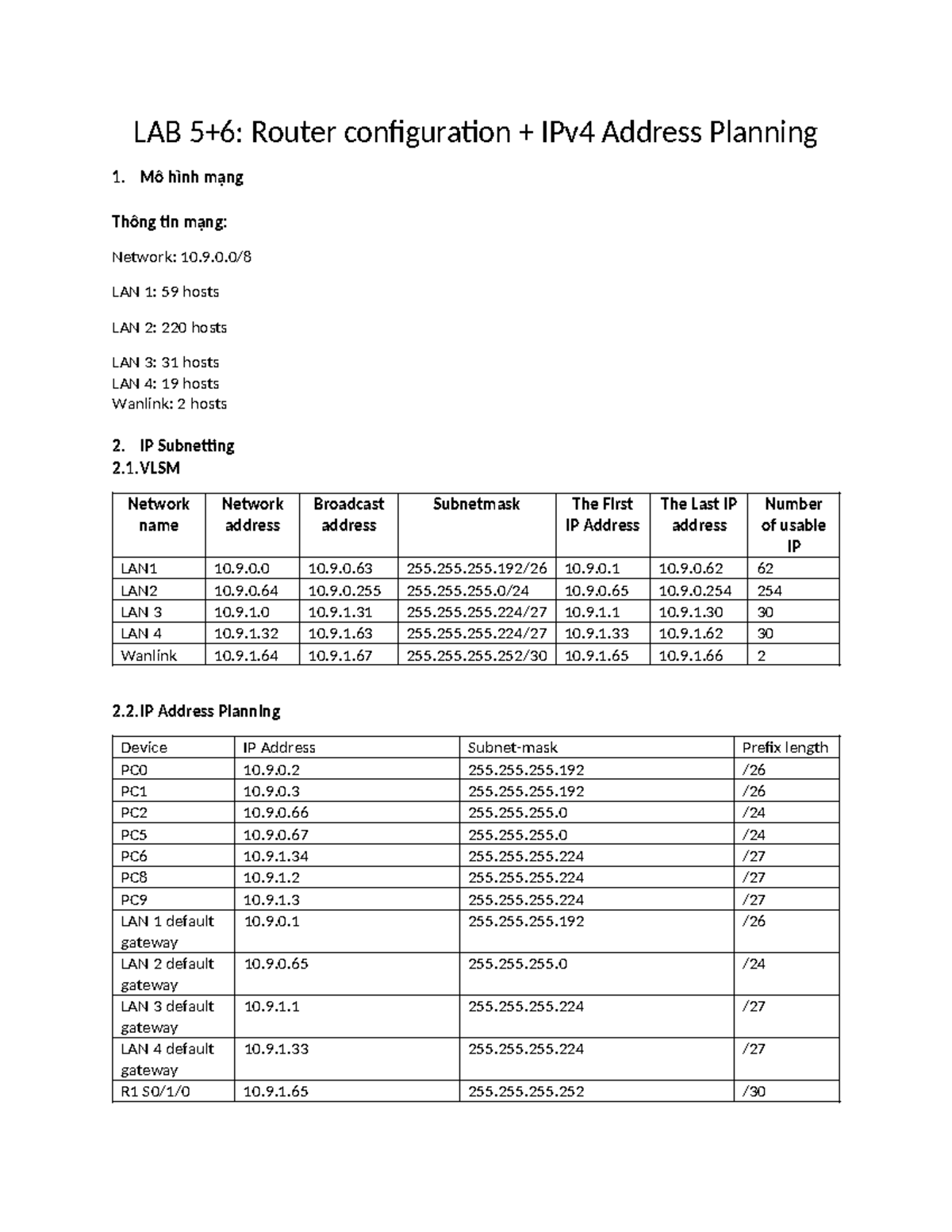 Lab5+6 Group 9 - Computer Architecture (CEA201) - LAB 5+6: Router ...