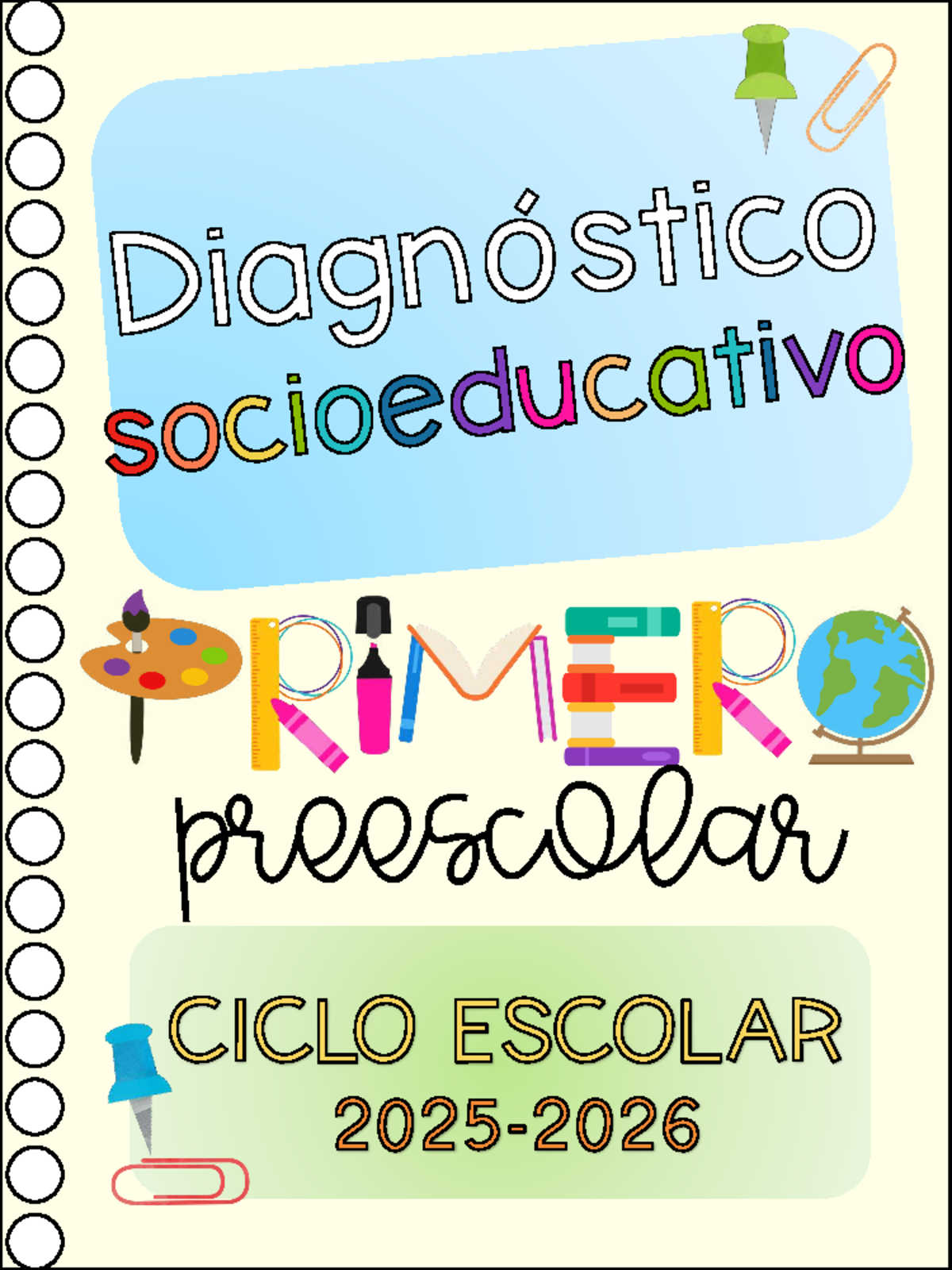 Diagnóstico Socioeducativo Preescolar: Lectura de la Realidad 2023 - Document Preview