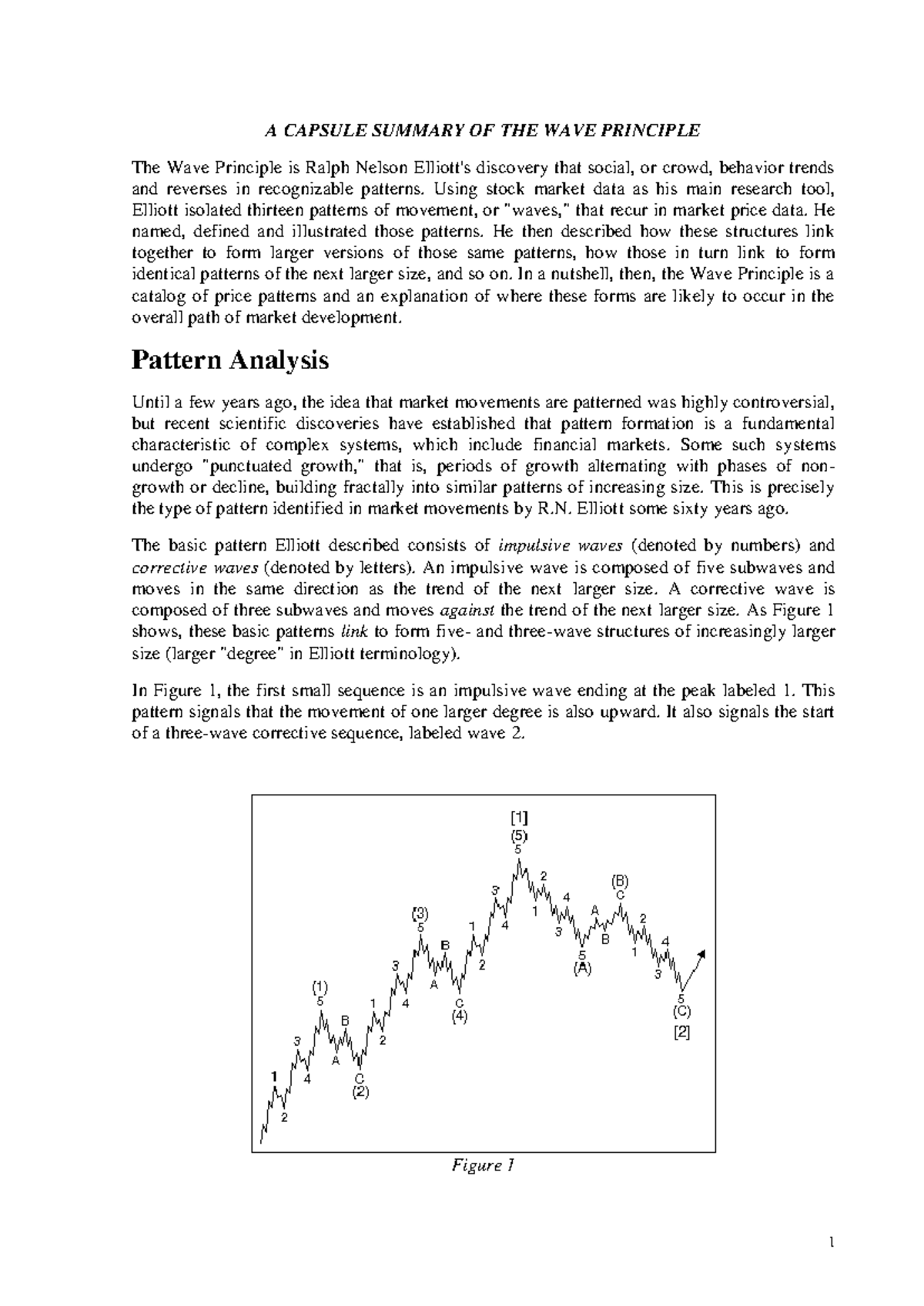 Lesson 1-10: Understanding the Wave Principle and Its Patterns - Studocu