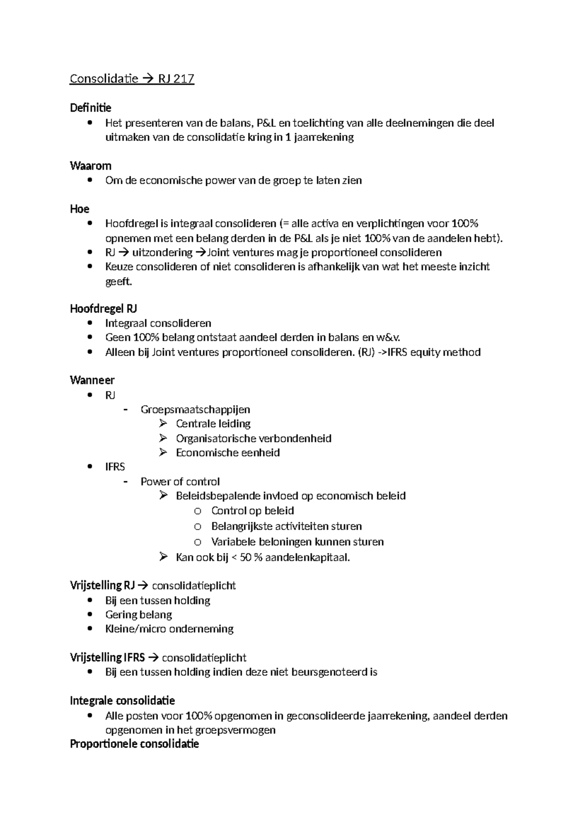 Samenvatting Externe Verslaggeving Voorjaar NSL: Belangrijke Concepten en  Principes - Studeersnel