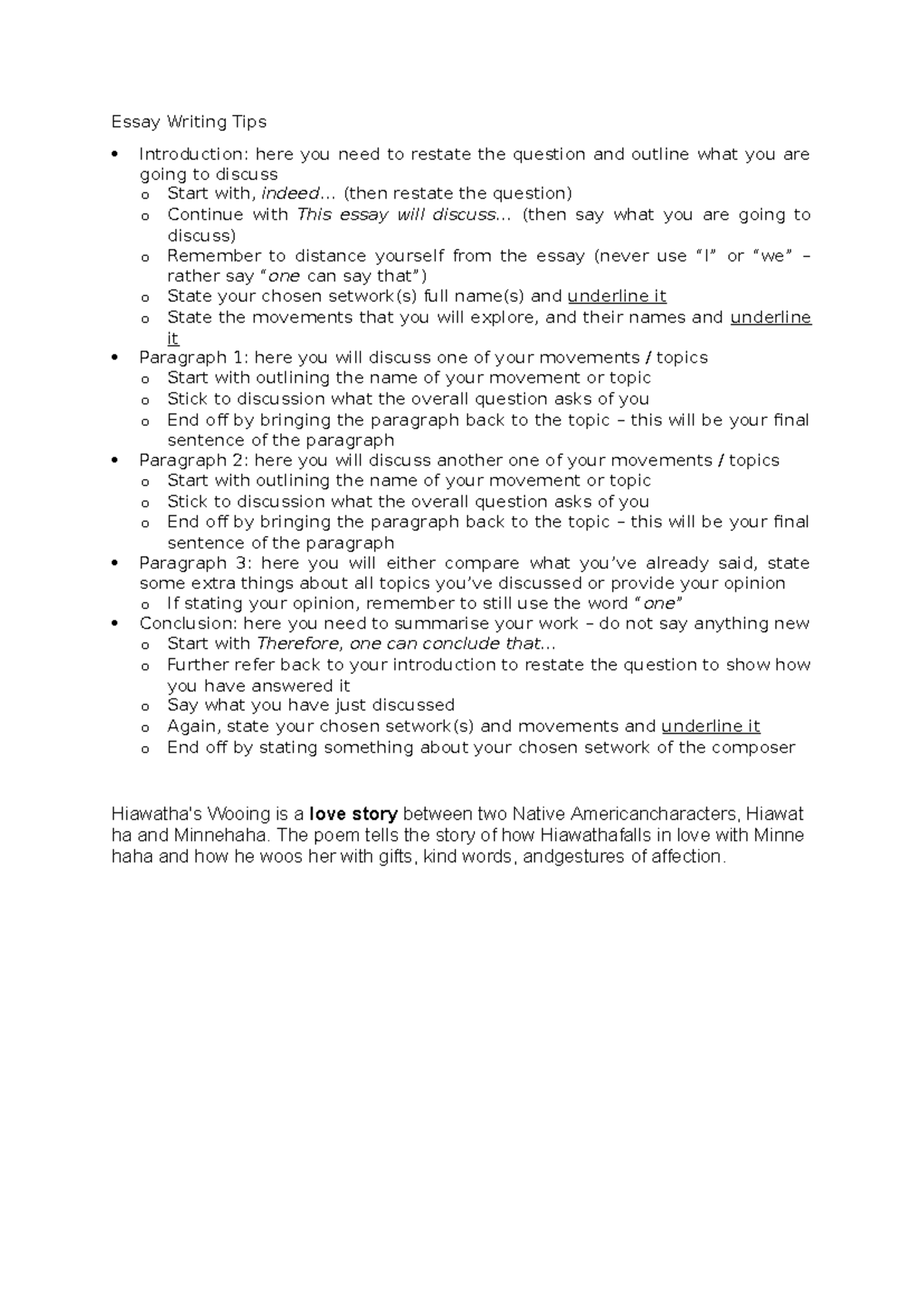 Essay Writing Tips: How to Answer a 35-Mark Question - Studocu