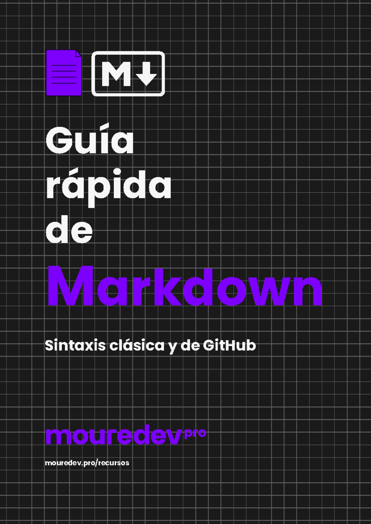 Guía Rápida de Markdown y GitHub (Mouredev Pro) - Document Preview