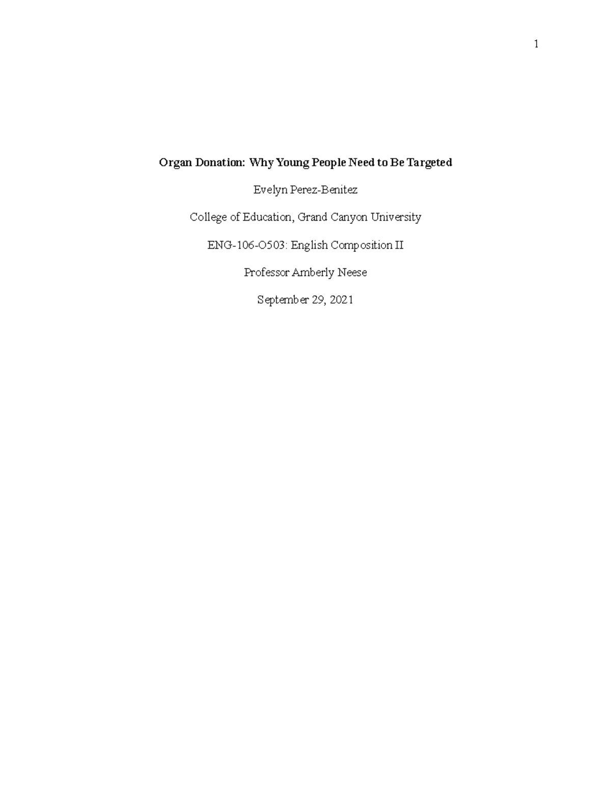 FLASHBACK ENGLISH 2005年 第2学期 1047 Week 2 essay- eng 105- pressuassive essay - ADHD: A