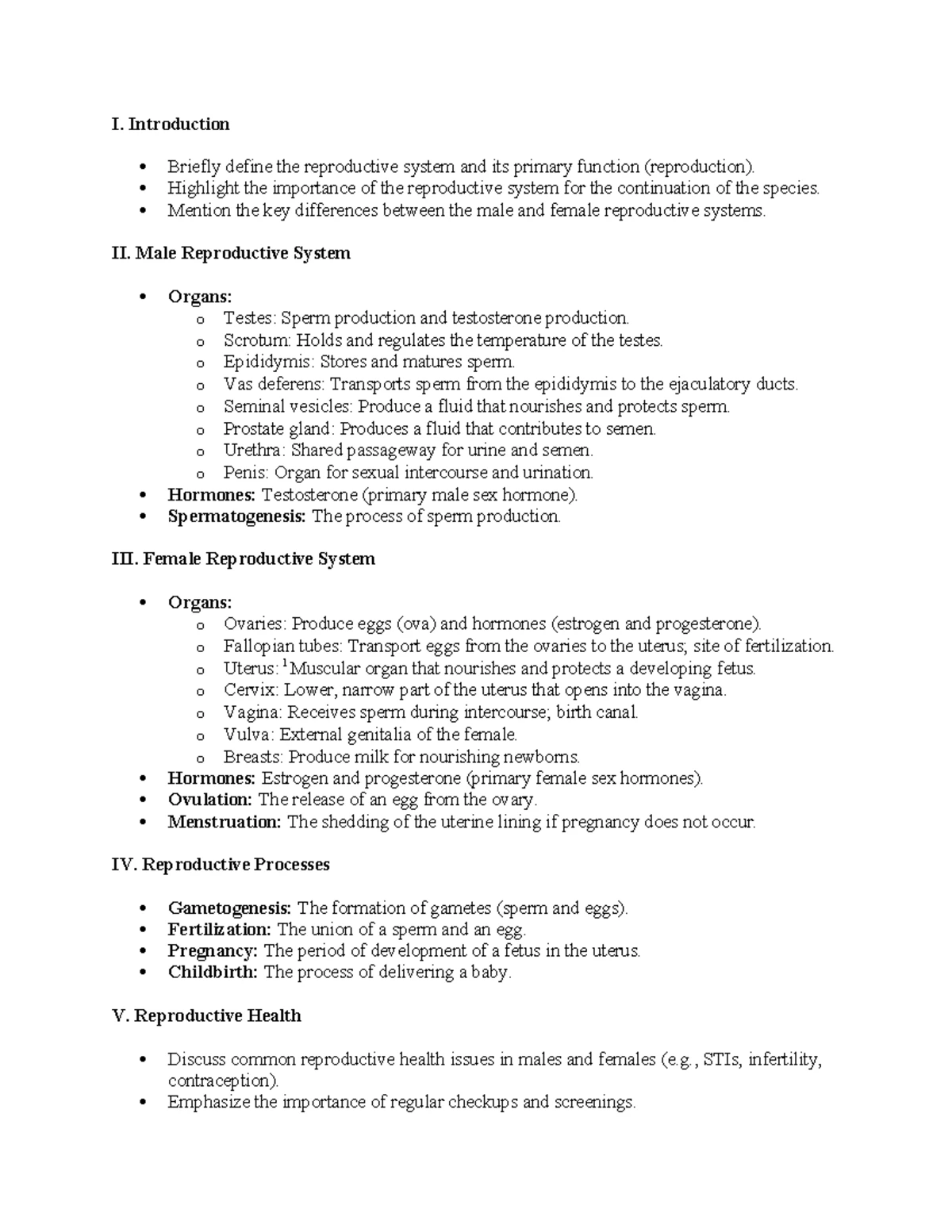 Endocrine System Overview - LECTURE NOTES - Studocu