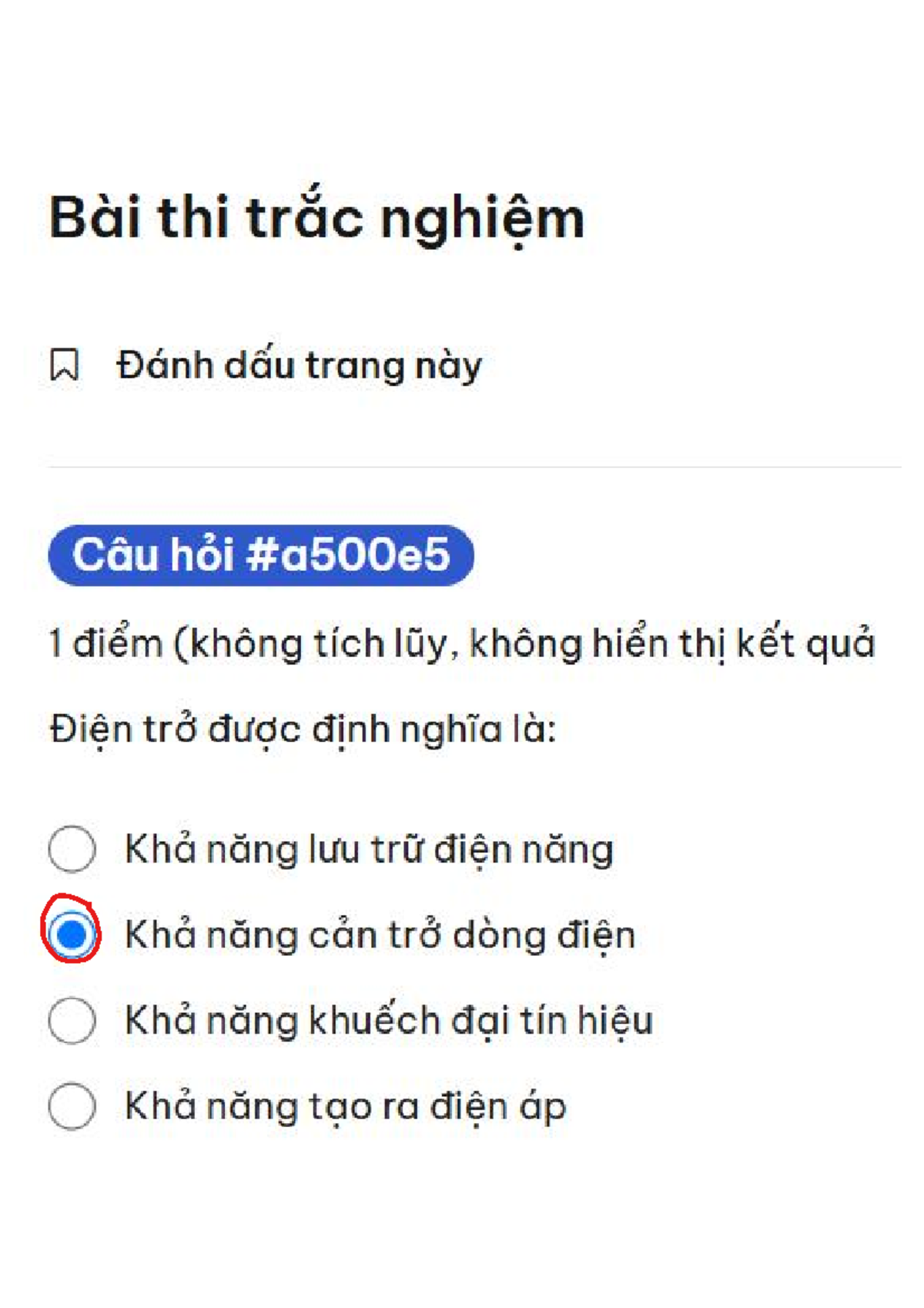Điện tử CNTT - Thi thử giữa kỳ 20241 - Document Preview