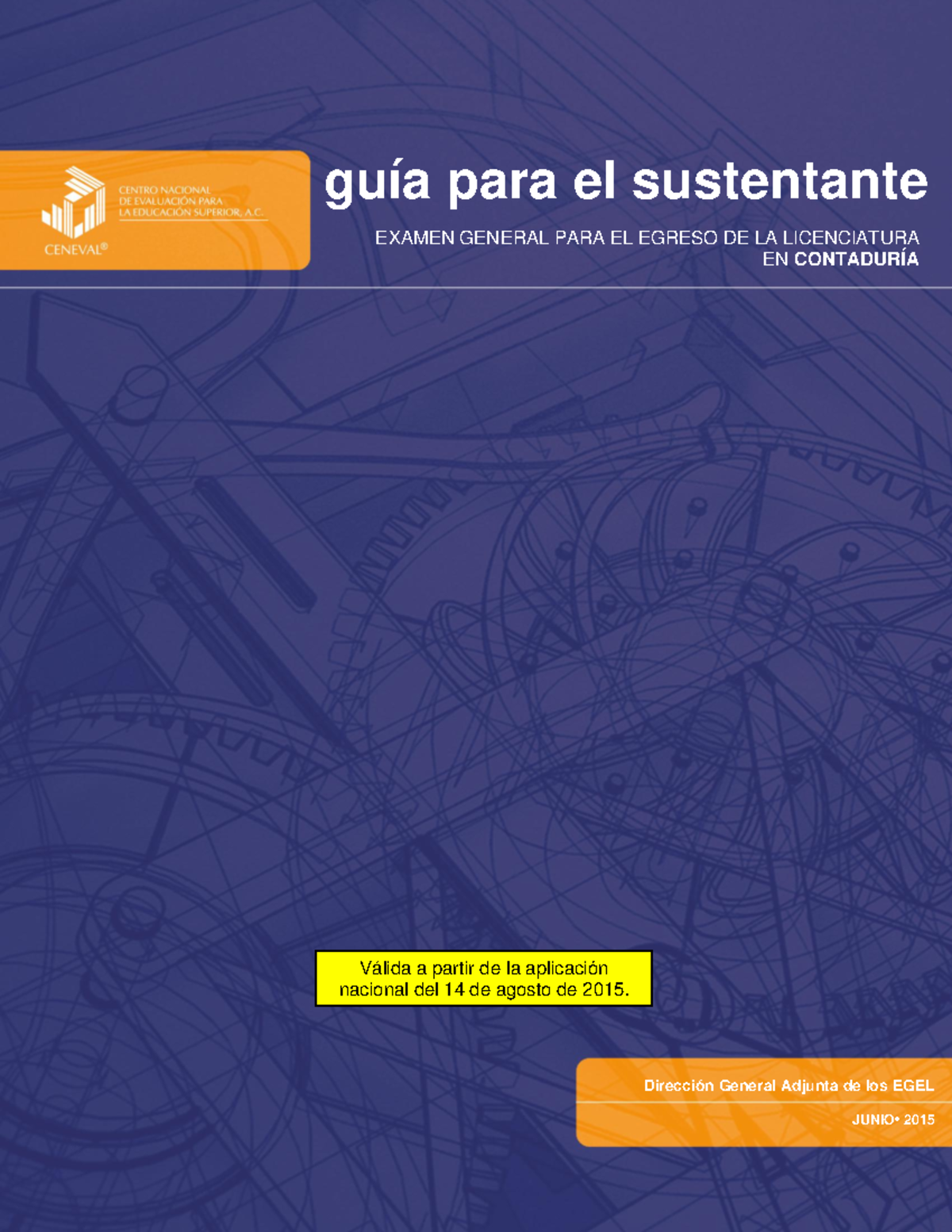 GUÍA EGEL-CONTA: Examen General para Egresados en Contaduría - Document Preview
