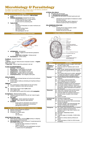 Micro LEC 4 (Specimen Collection and Processing) - Microbiology ...