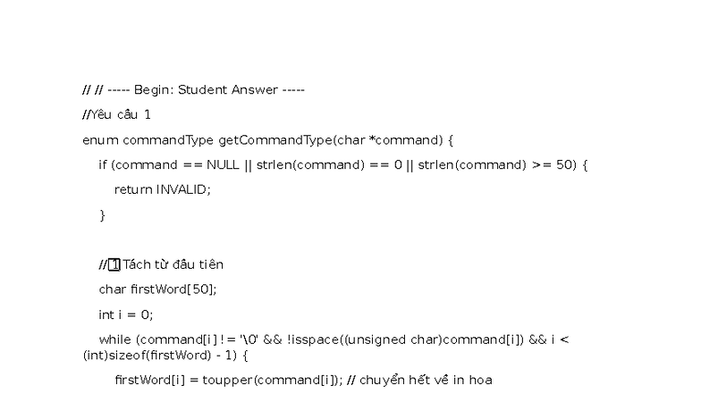 CSE101: Student Answers for Programming Tasks and Functions - Studocu
