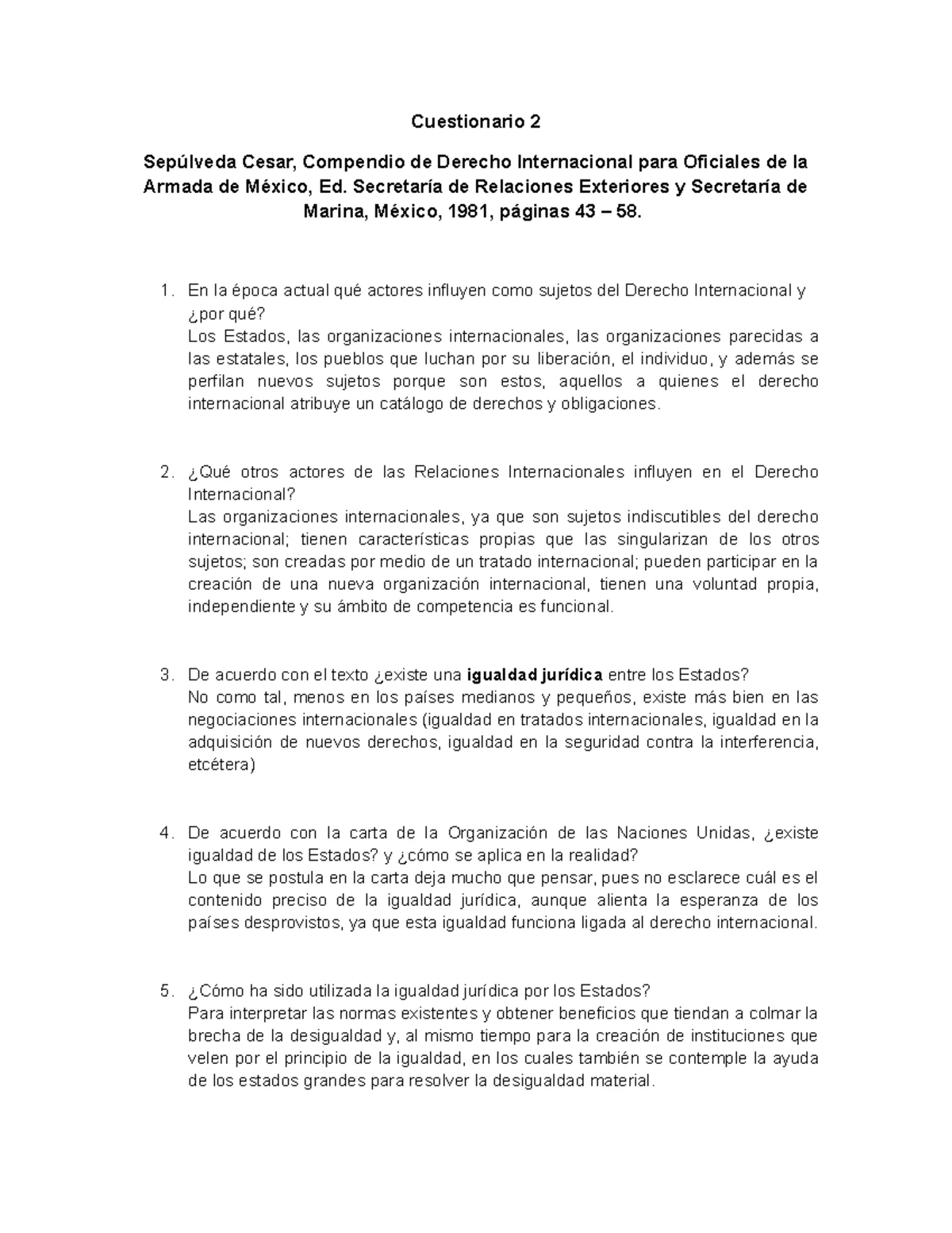 Estructura y Función de la ONU - DIP Actividad 2 Unidad 9 - Studocu