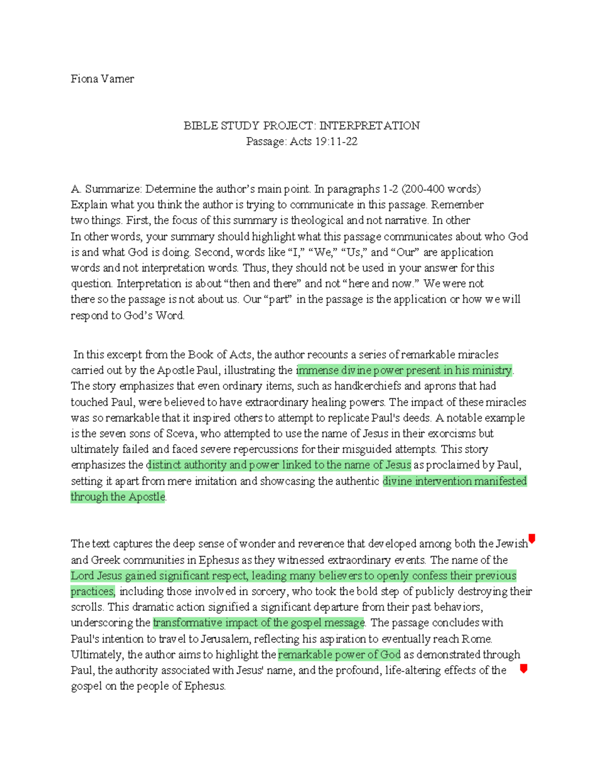 BIBL 104 Final Project: Theological Insights from Acts on Jesus ...