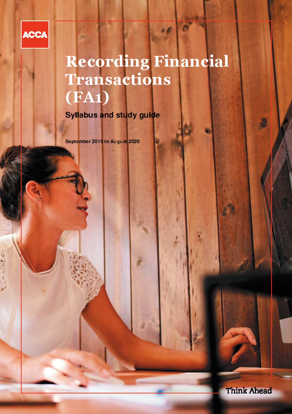 Fa1 syllandsg sept19 aug20 - 1 Recording Financial Transactions (FA1 ...