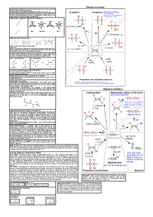 CHEM110 2022 Block 1 Alkenes - CHEM 110 - Block 1: Electrophilic ...