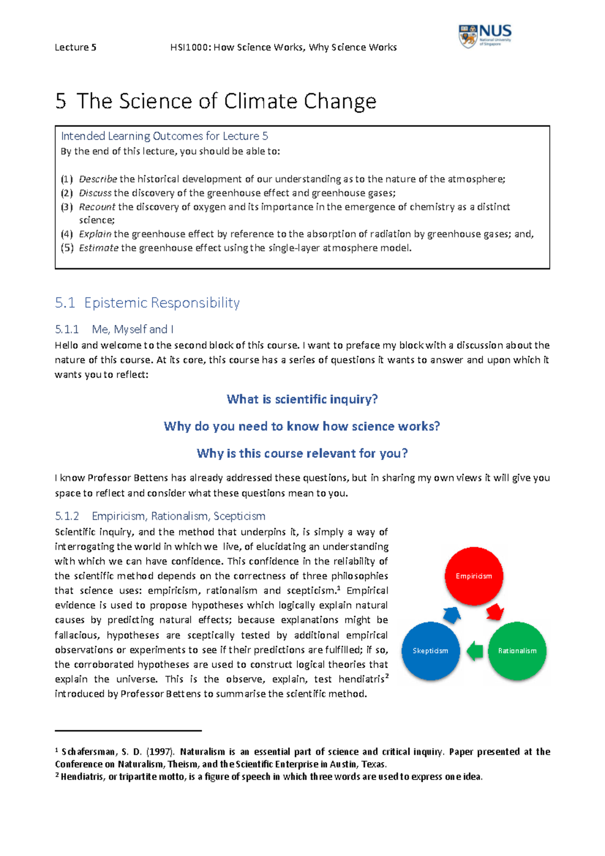 L05 Lecture 5: Understanding the Science of Climate Change - Studocu