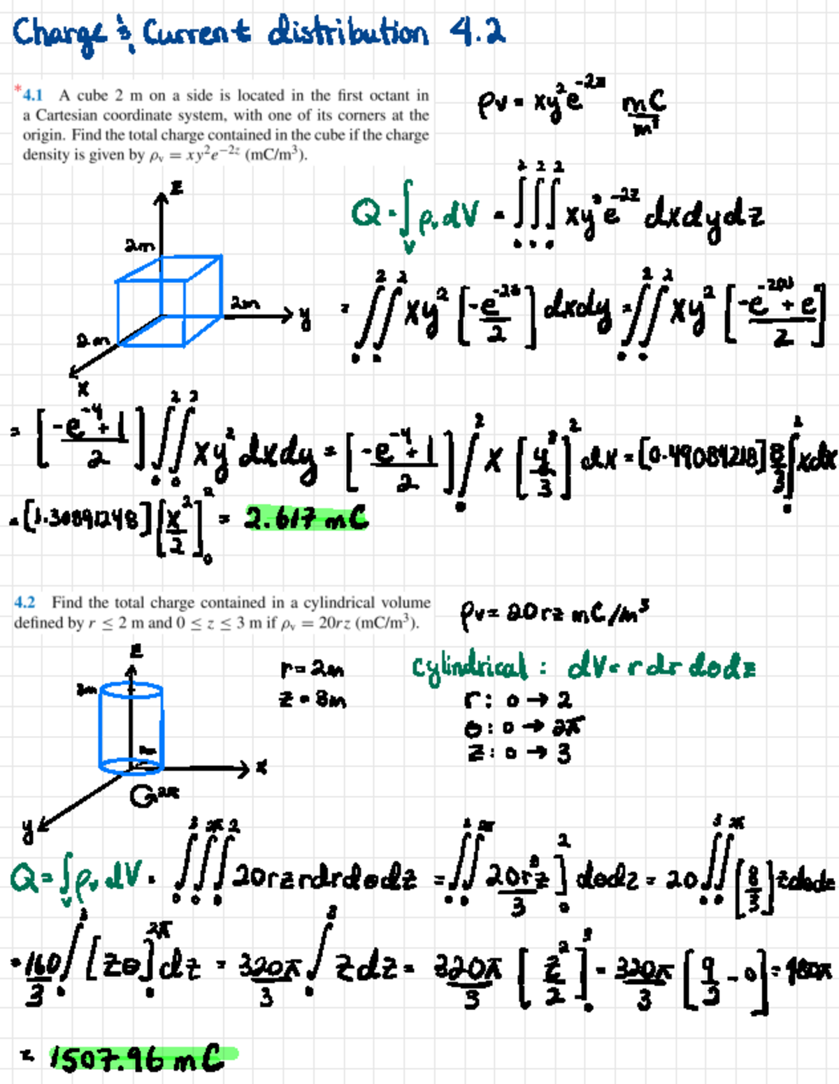 Chapter 4 Solutions - Charge Distribution and Electric Fields - Studocu
