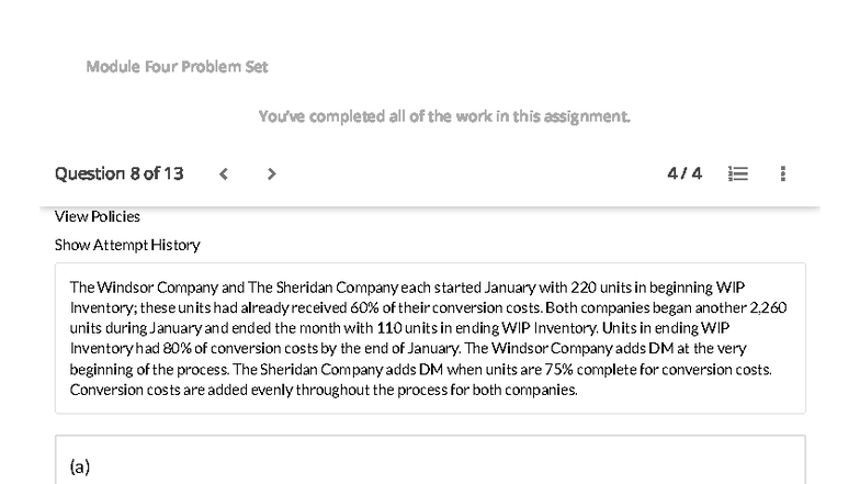 Question 8 Analysis - Module 4 Problem Set - Studocu