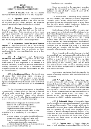 RCC 62: Uncertificated Shares & SEC Regulations on Corporate Financing ...