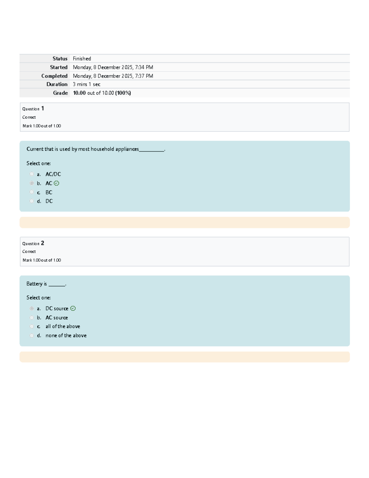 Physics W17: Quiz on Current and Reactance Concepts - Studocu