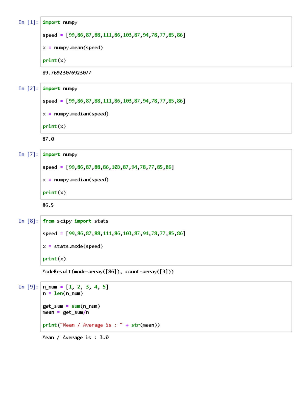 Experiment 3 - Data Analysis with NumPy and Pandas Techniques - Studocu