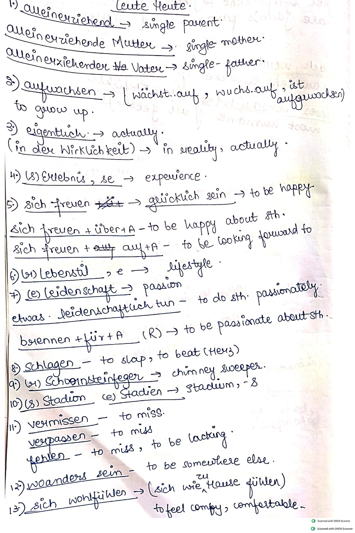 B2 Vocabulary (Complete) - Key Terms and Concepts - Studocu